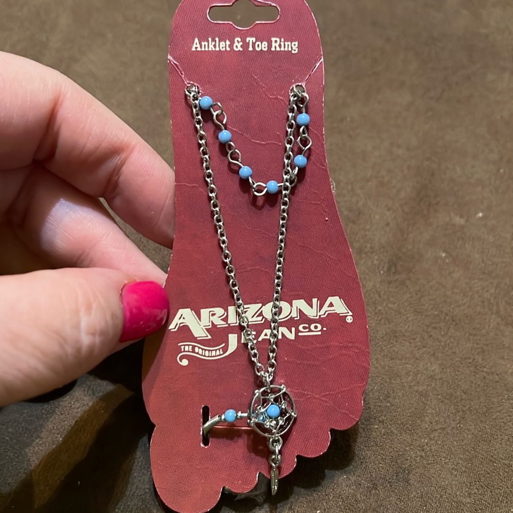 Arizona Jean Co. Anklet & Toe Ring Set